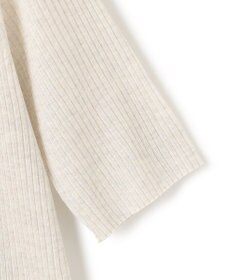 23区 【洗える】シャイニーシアー リブ ニット