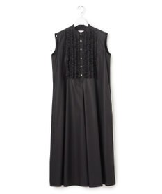 23区 【R(アール)】ルミナスコットン フロントフリル ワンピース