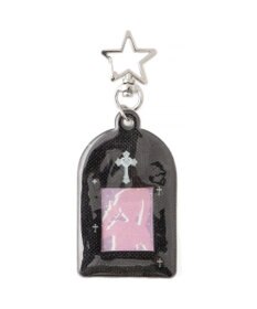 WEGO 【痛バ＆推し活グッズ】ラメモチーフIDフォトケースキーホルダー