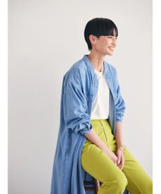 AMERICAN HOLIC デニムＷポケットＡラインワンピース