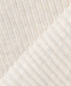 23区 S 【洗える】シャイニーシアー リブ ニット