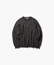 【希少】ATON ベビーアルパカ　モックネックセーター　ブラック　Mサイズ BABY ALPACA LINEN | クルーネックセーター - UNISEX / ATON