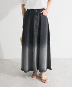 Green Parks ・ＳＵＧＡＲ　ＳＰＯＯＮ　グラデーションデニムスカー