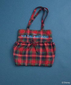 Green Parks １０１匹わんちゃん／チェック柄トートバッグ