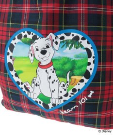 Green Parks １０１匹わんちゃん／チェック柄トートバッグ