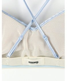 WACOAL [GOCOCi/ワコール] ノンワイヤーブラ ハーフトップ 【cooomy.(クーミー)】 ナチュラルなバストライン アウターとしても着用可 ブラトップ ゴコチ レディース CGG245 /ワコール