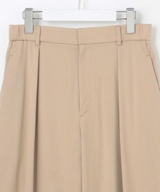 自由区 L 【セットアップ対応・洗える】ドレープツイルワイド パンツ