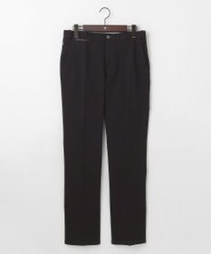 JOSEPH ABBOUD 【25SS・ウエストも伸びる！オーガニックコットン使用】ハイパワーオーガニックピケ パンツ ブラック系