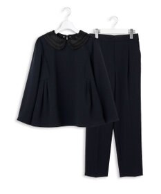 Feroux 【先行予約】2WAYレースカラー美シルエット セットアップ