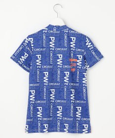 PW CIRCULUS 【UVカット / 吸水速乾 / 伸縮性抜群】【WOMEN】PWロゴ柄モック