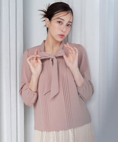 Tiaclasse 【新色追加・洗える】リボンタイブラウス