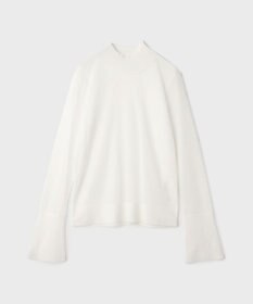 GRACE CONTINENTAL シアーハイネックニットトップ