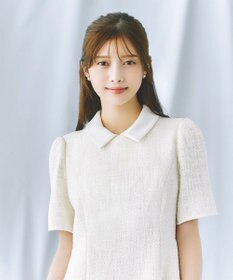 TOCCA 【洗える・消臭】 TWEED BLOSSOM ドレス