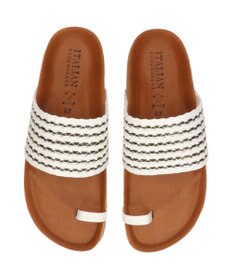 INTER-CHAUSSURES 【ITALIAN SHOEMAKERS】サムリングトングフットベッドサンダル