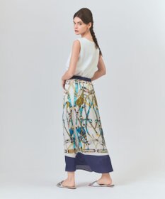 GRACE CONTINENTAL マリンスカーフロングスカート