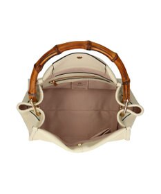 INTER-CHAUSSURES 【LORISTELLA】バンブーハンドルレザーバッグ