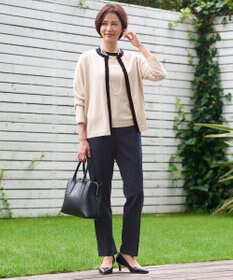 自由区 【WEB限定カラーあり・撥水加工】TRギャバテーパード パンツ