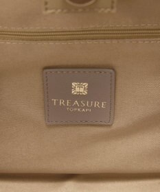 TOPKAPI 【TREASURE TOPKAPI】ナイロン 2way レザーハンドル ミニ トートバッグ