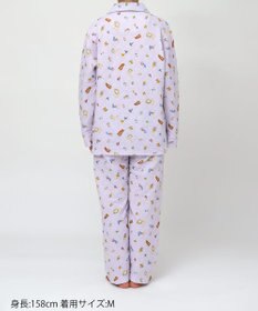 tsumori chisato SLEEP ツモリチサト パジャマ キルトニット素材(本体) あったか 長袖 長ズボン レディース UDW404 /ワコール