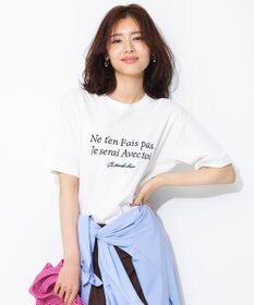 UNFILO 【新色追加/VERY掲載】BEAUTY FORM-T cotton ロゴ ハーフスリーブ Tシャツ