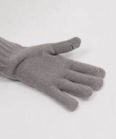 WEGO 【スマホ対応】ケーブル編みニットグローブ