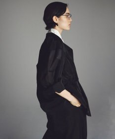 uncrave ブロードクロス ボウタイブラウス