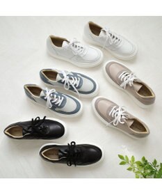 Pointer 日本製 本革軽量 大人厚底スニーカー