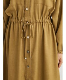 Green Parks ・ＥＬＥＮＣＡＲＥ　ＤＵＥ　イロイロ釦ドロストワンピース