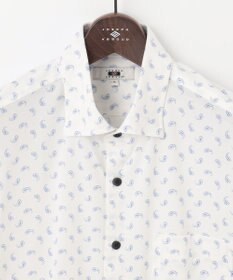JOSEPH ABBOUD 【イージーケア】 ジャージーペイズリープリントシャツ