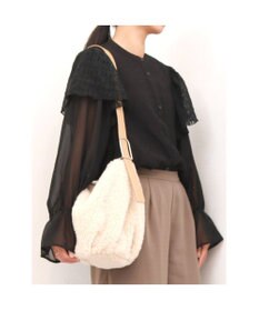 UNBILLION カシュカシュ cachecache / フリーハンドルボアショルダーバッグ