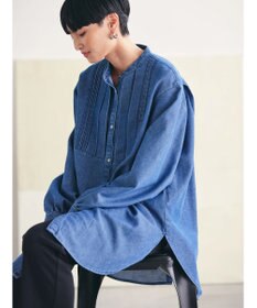 AMERICAN HOLIC デニムブザムバックボタンチュニック