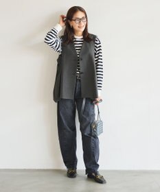 #Newans 【セレモニーにも】〈亀恭子さんコラボ〉サイドギャザージレ