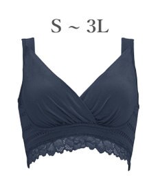 BRADELIS New York 【BRADELIS Me / ノンワイヤー】オールインワンブラ 24時間ラクに着用 ナイトブラとしても使える 補正 ブラジャー 綿混 しっかりフィット ブラデリス ME122105