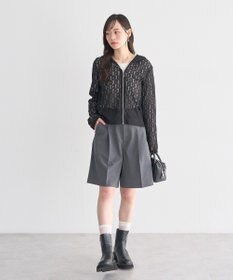 earth music&ecology レースパーカー