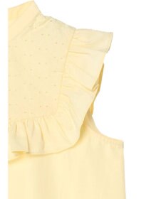 earth music&ecology デコルテレースフリルブラウス