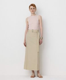 NAVE 【Nave・セットアップ可】ウールポリエステルツイルスカート