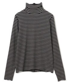 UNFILO 【暖かさ＆着心地の良さで大ヒット】コットンカシミヤ タートルネックカットソー