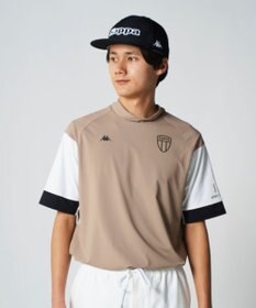 FILA GOLF／marie claire 【Kappa】半袖モックネックシャツ