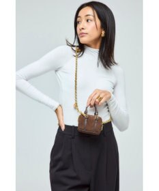 style code 【VerdeVari/ヴェルデヴァリ】コインパーツ付チェーンショルダーベルト