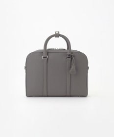 JOSEPH HOMME シンセティックシュリンクレザー  ブリーフバッグ グレー系