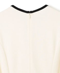 GRACE CONTINENTAL 配色ポンチフレアワンピース