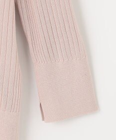 自由区 【洗える】ハイツイストコットンアセテート ニットカーディガン