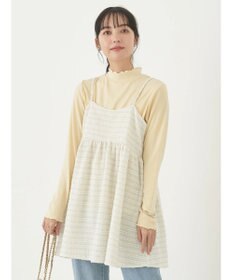 earth music&ecology ツイードキャミチュニック