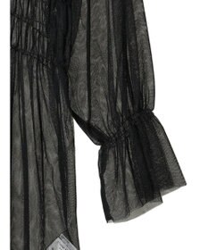 Green Parks チュールシャーリングチュニック