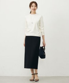 J.PRESS LADIES S ダンボールジャージー ナロー スカート