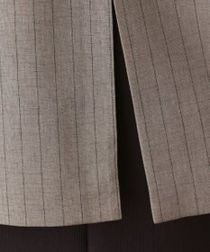 GRACE CONTINENTAL ストライプノーカラージレ