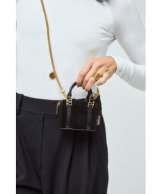 style code 【VerdeVari/ヴェルデヴァリ】コインパーツ付チェーンショルダーベルト