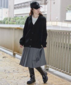 WEGO 【ユニセックス着用ITEM/MLサイズ展開】クロップドカーディガン