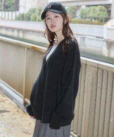WEGO 【ユニセックス着用ITEM/MLサイズ展開】クロップドカーディガン