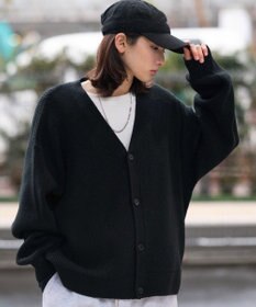 WEGO 【ユニセックス着用ITEM/MLサイズ展開】クロップドカーディガン